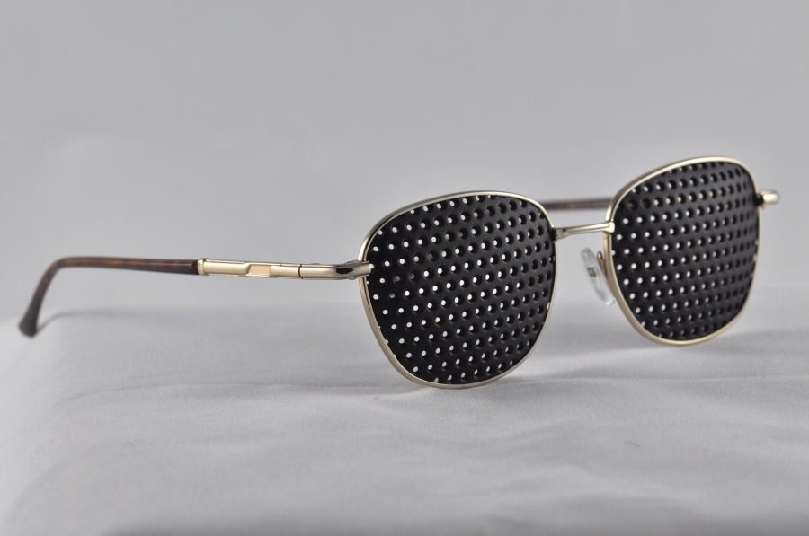 Metallic Pinhole Glasses